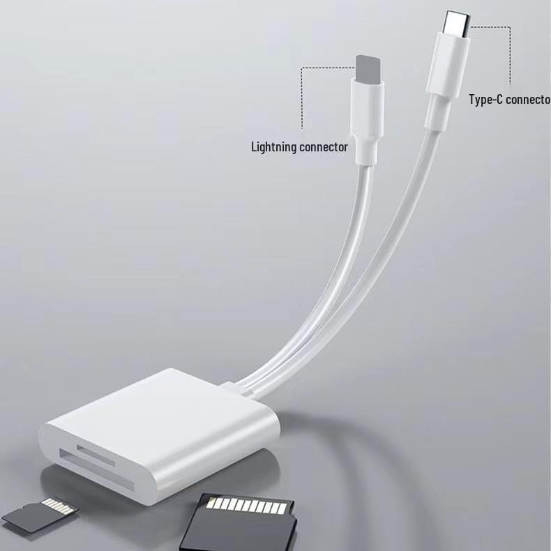 Картридер SD от Apple и адаптер Type-C для iPhone
