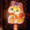 Traditional 2025 Snake Year Portable Lantern Paper Children Handheld Lantern  Lantern Festival