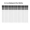 5/10/50 PCS Ballpoint Pen Refills Metal 82mm Pen Refill Black Blue Pen Refills Gifts Office School Supplies Stationery