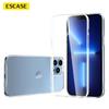 ESCASE IPhone 13 Pro Case, Ultra-Thin Shockproof TPU Soft, Simple Stylish Trendy Design, Fully Transparent