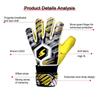 1 Pair Finger Protection Kids Goalie Gloves Cushioning Goalkeeper Gloves   Soccer Match