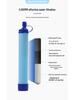 Portable Outdoor Water Purification Straw for Single-Person Use – Emergency Filtration & Sterilization Ideal for Camping