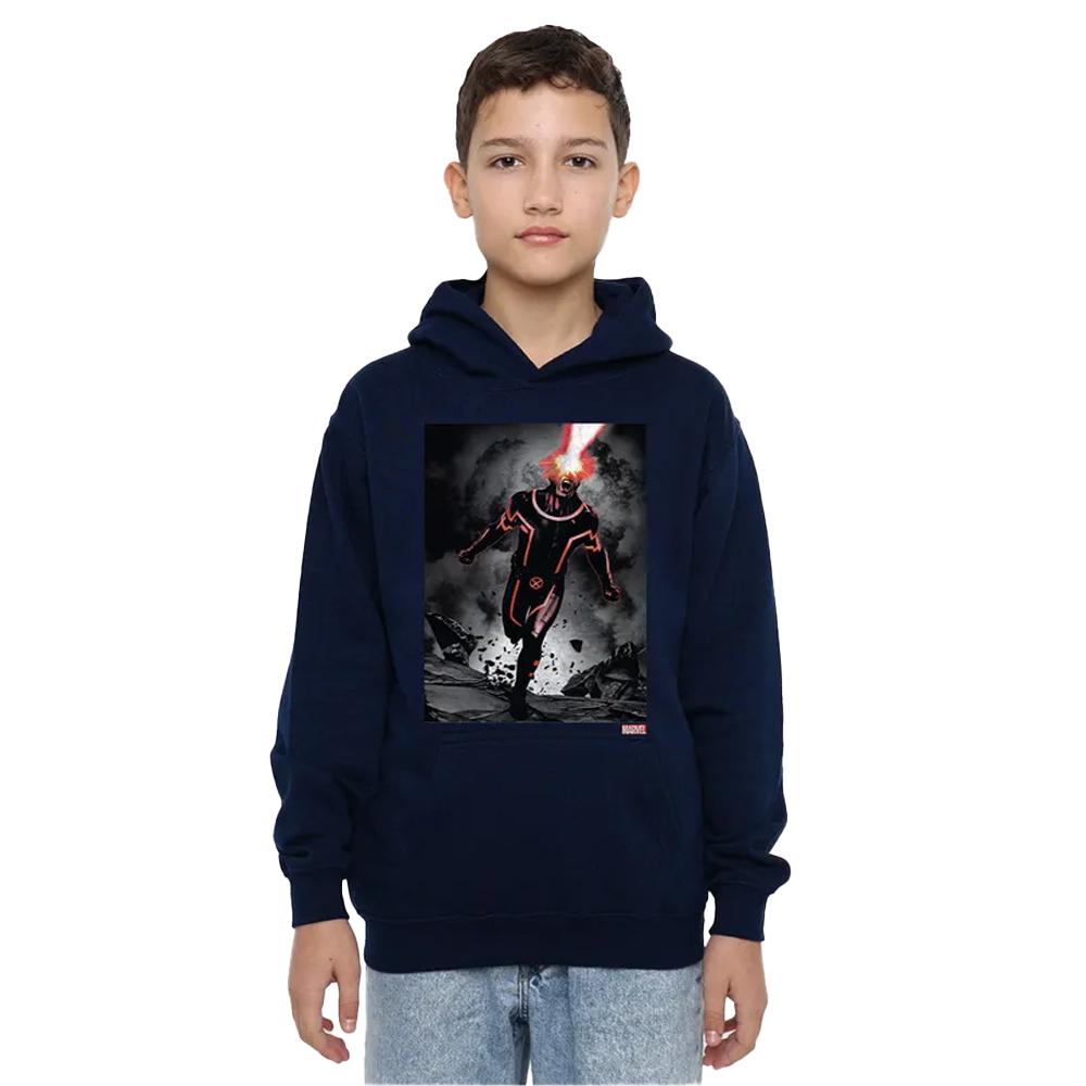 X-Men Childrens/Kids Cyclops Blast Pull Over Hoodie