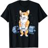 Corgi Weightlifting Funny Deadlift Men Fitness Gym Workout T-Shirt