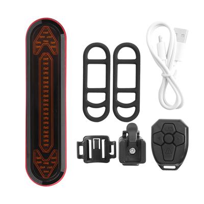 BK600 Горный велосипед USB Зарядка Светодиодный Беспроводной Пульт Безопасное Предупреждение Поворот Задний Фонарь Велосипед Велоспорт