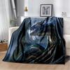 3D Print Chinese Dragon Blanket Soft Sofa Cover Throw Blanket Fleece Tapestry Lightweight Warm Bed Blankets for Bedroom Couch