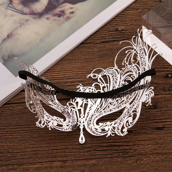 Маскарадная подушка для лица, маскарадный костюм Марди Гра, металлическая подушка для глаз со стразами на Хэллоуин для карнавала, вечеринки, сувениры