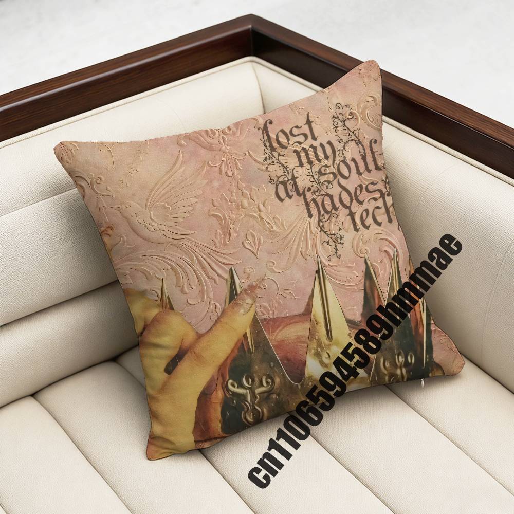 For Melanie Martinez Hades Throw Pillow Case Sham 45X45Cm 40X40Cm Square Car Pillowcase Pad Cushion Cover