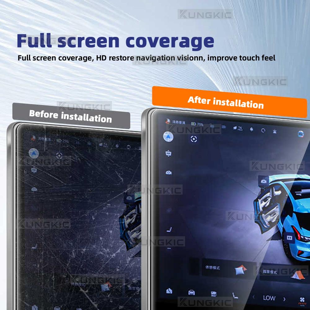 Закаленное Стекло Для BYD King DM-i 2025 2024 2023 2026 Сенсорный Экран Навигация GPS и Приборная Панель Пленка Защитные Аксессуары