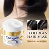 Маска для разглаживания волос Collagen Smooth Hair Mask 500 мл SADOER Питательный пушистый кондиционер