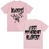 Yungblud Bludfest Print T-Shirt, Unisex Casual Vintage Short Sleeve Women And Men Fashion Comfortable T-shirt