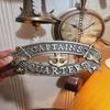 21.59 Cm Nautical Charm Captain's Quarters Sign Handcrafted Ship Boat Plaque for Wall, Door Decor