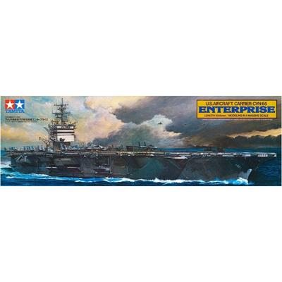 Tamiya 1/350 Серия кораблей №. 7 США. Атомный авианосец ВМС США USS Enterprise CVN-65 Пластиковая модель 78007