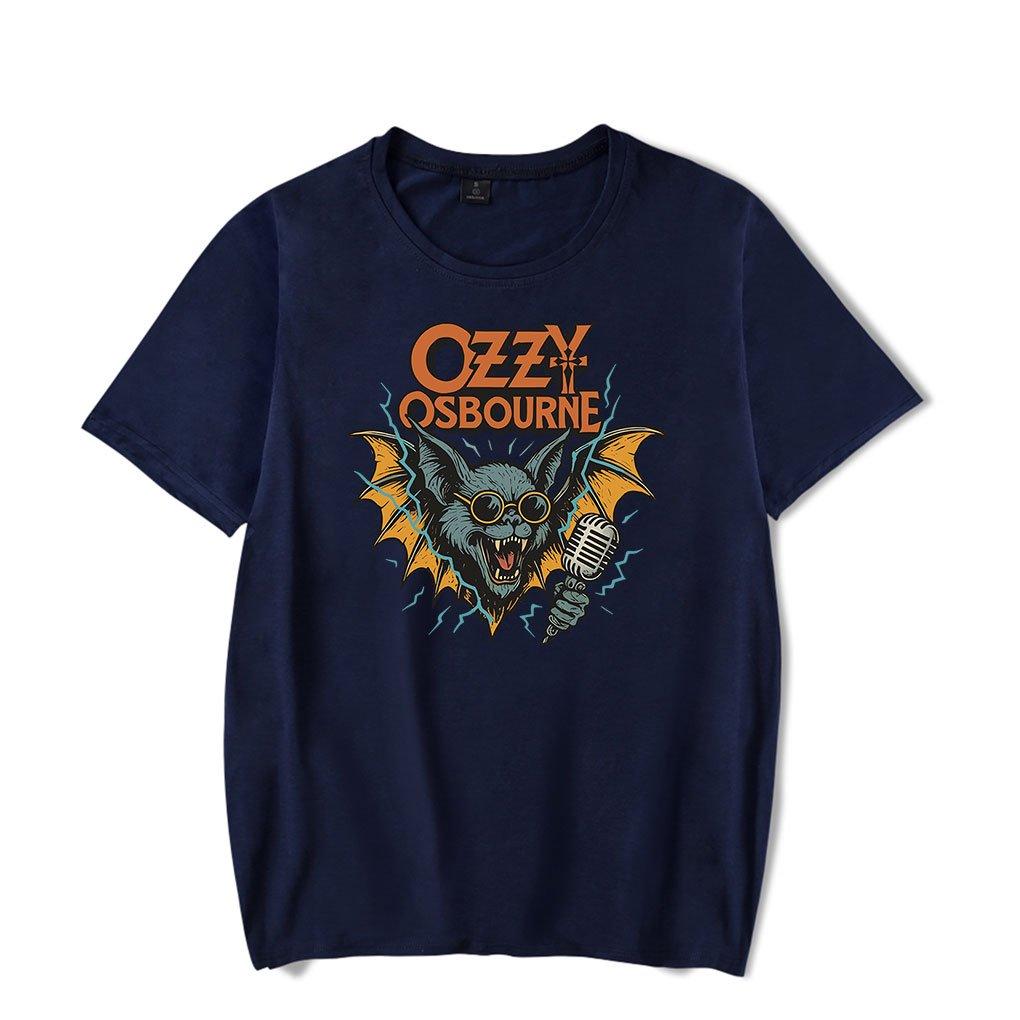 Футболка Ozzy Osbourne The Godfather of Heavy Metal Music футболка с круглым вырезом с коротким рукавом УнисексЖенские хип-хоп топы