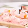 Resin Ornaments Micro Landscape Simulation Cartoon Cute Pig Home Mini Arts and Crafts Car Decoration Wholesale