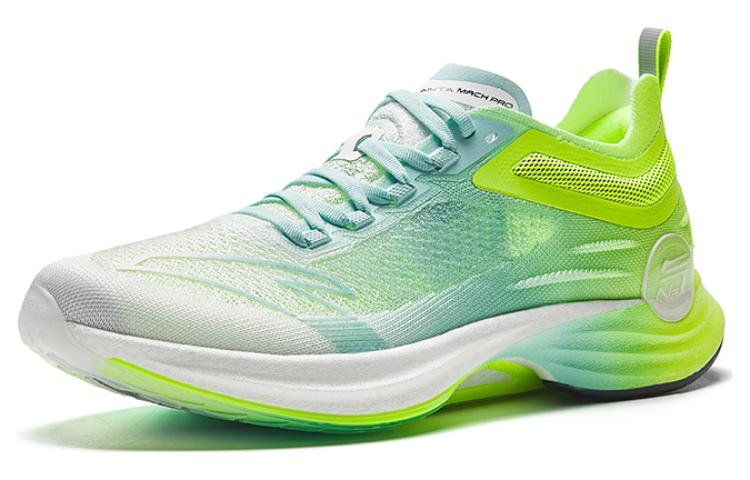 Men's Sneakers Anta Mach Pro Nitrogen Technology Slip Resistant Abrasion Resistant Low top Running Shoes