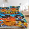 Digital Monster Adventure Print 3Pcs Bedding Setduvet Cover With 2 Bedropillowcase Home Birthday Gift