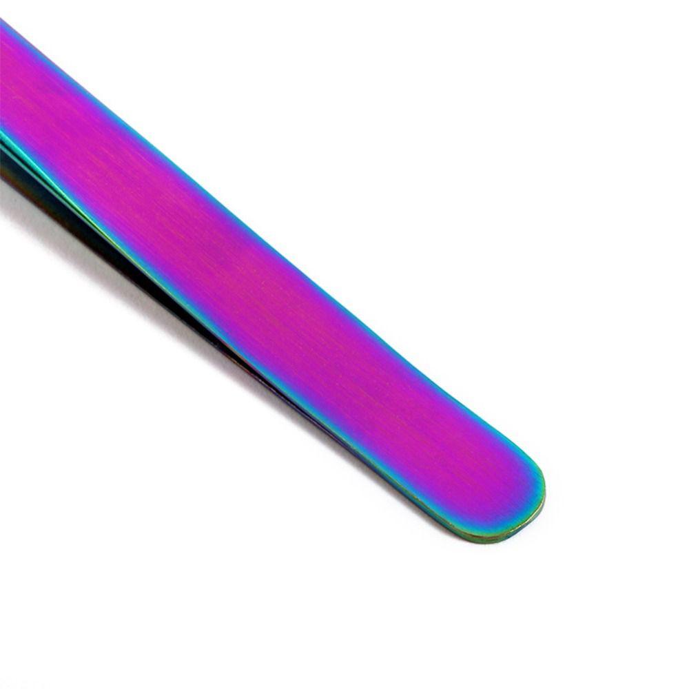 Straight  Nail Art Supplies Eye Lashes Tweezer Extension Tools False Eyelashes Clip Applicator