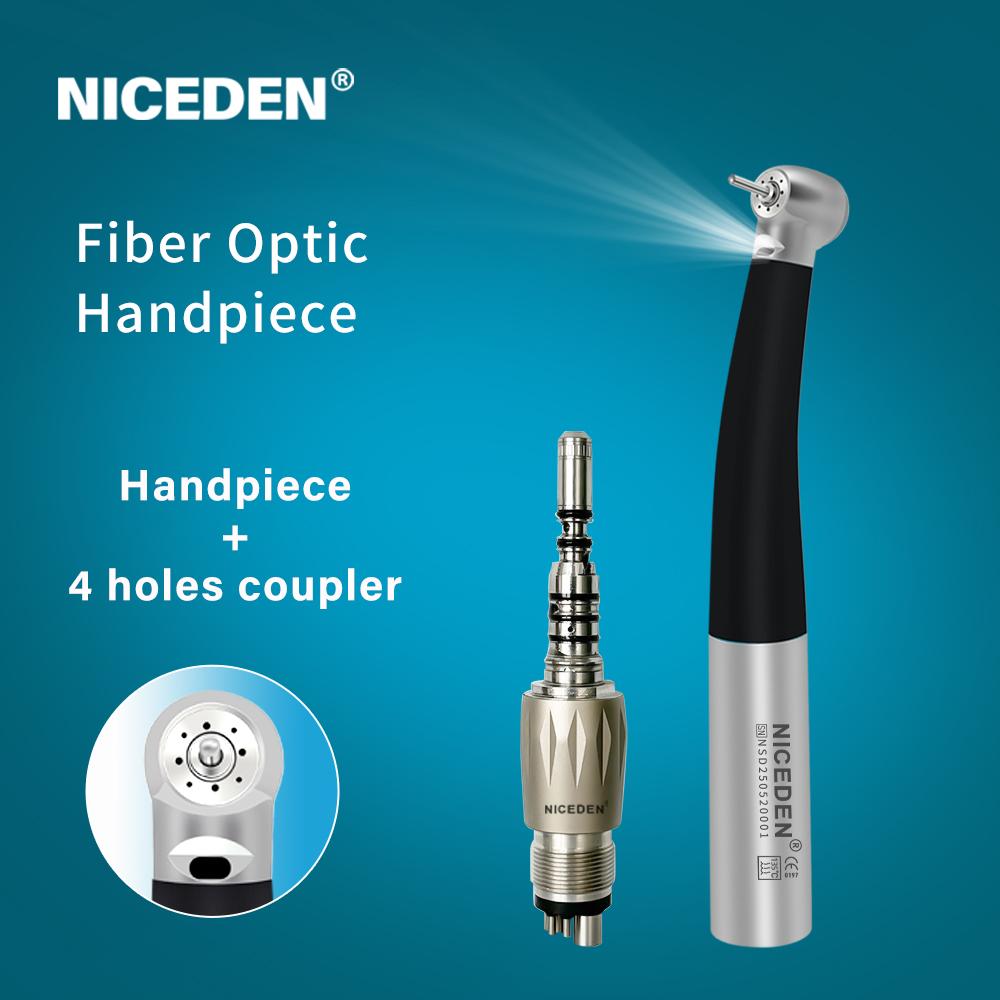 K9T Low Price LED 4 Water Spray Dental High Speed Handpiece Air Turbine Titanium Alloy Dentist Instruments for K a-V O Coupling