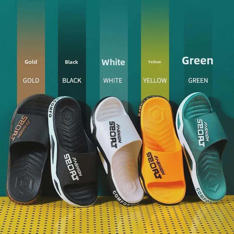 Мужские модные тапочки в корейском стиле для ношения в помещении и на улице. Сандалии на толстой подошве для женщин. Идеально подходит для лета и дома.