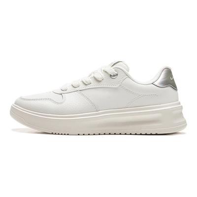 Li Ning Cloud High Top универсальные толстые подошвы увеличивающие рост нескользящие износостойкие дышащие низкие кроссовки для скейтбординга женские кроссовки AGCU320-3