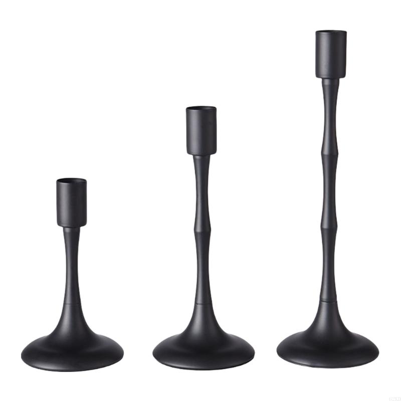 62KD 3 шт. Декоративные металлические подсвечники для праздничных настольных композиций