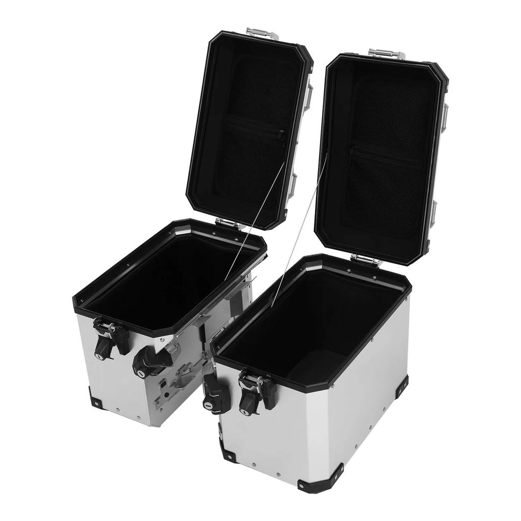 Motorcycle 48L Saddlebags Pannier Side Case Luggage Bag For BMW R1200GS 13-2018 R1250GS Adventure 19-24 F900GS 23-25 Rear Trunk
