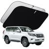 Wincar Солнцезащитный козырек на лобовое стекло для Toyota Land Cruiser Prado с подсветкой для хранения, блокирующий свет и тепло, индивидуальные детали для Prado 2026, сумка, изолирующий, (Поздно