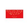 6PCS Rectangular Xmas Currency Envelopes Hot-stamped Christmas Gift Envelope  Party