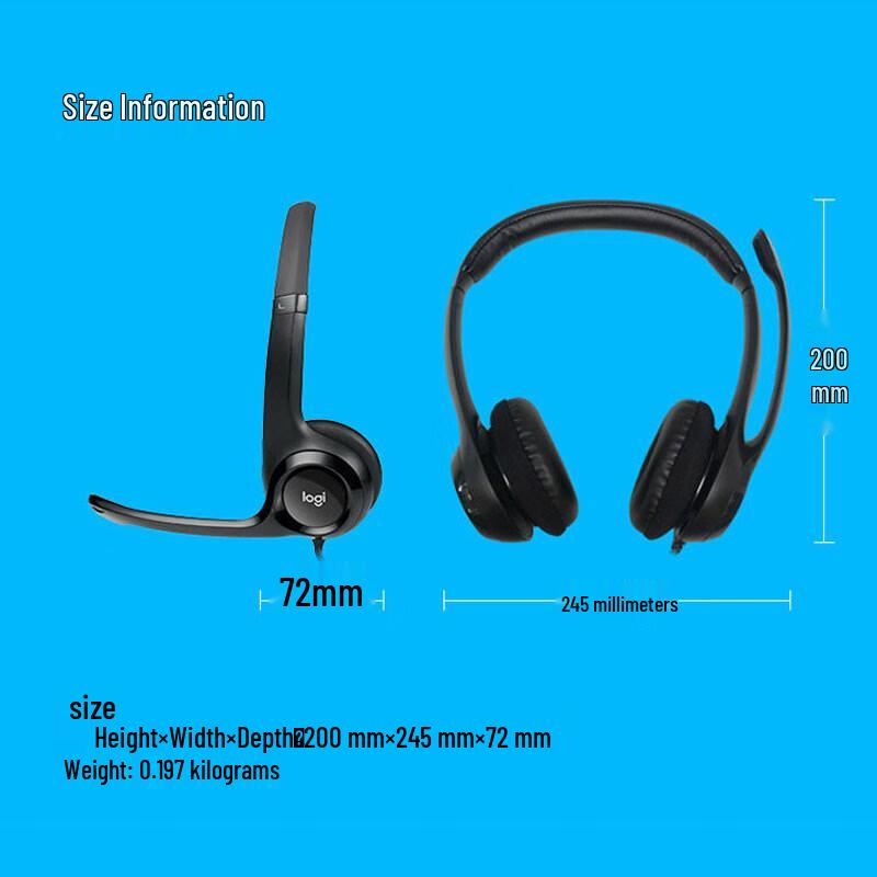Logitech H390 USB Wired Headset