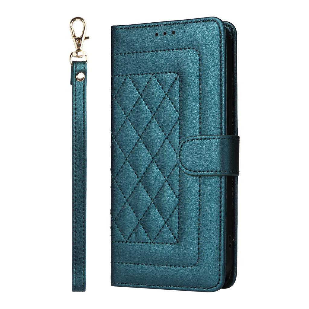Кожаный чехол-книжка для Samsung Galaxy S24 S25 Ultra S23 FE S22 S21 S20 S10 S9 Plus Note 20 10 с ремешком, кошельком, карманом для карт