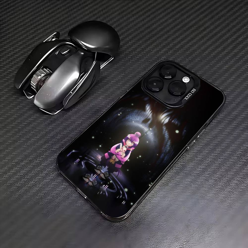 Чехол для телефона Anime D-Dark G-Gathering для iPhone 17, 16, 15, 14, 13, 12, 11 Plus, Pro Max, цветной, серебристое покрытие внутри