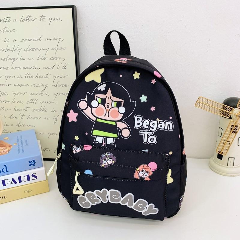 Милый мультяшный детский рюкзак с принтом плачущего кролика для дошкольников