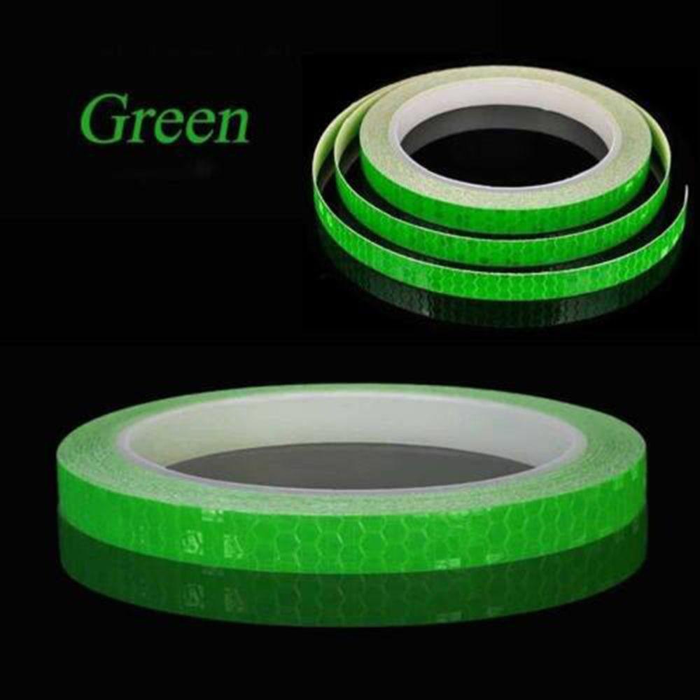 Effect Bicycle   Motorcycle Reflective Decals Car Stickers  Bike Rim Decoration Tire Applique