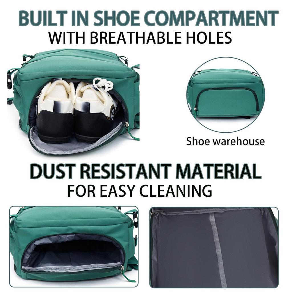 Large Capacity Double-Shoulder Travel Backpack for Business & Outdoor Use