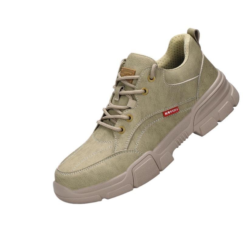 Man Insulation Shoe Anti-impact Anti-puncture Safety Shoe Anti-slip Wear Comfortable Safety Protection 10KV Electrician Sneakers