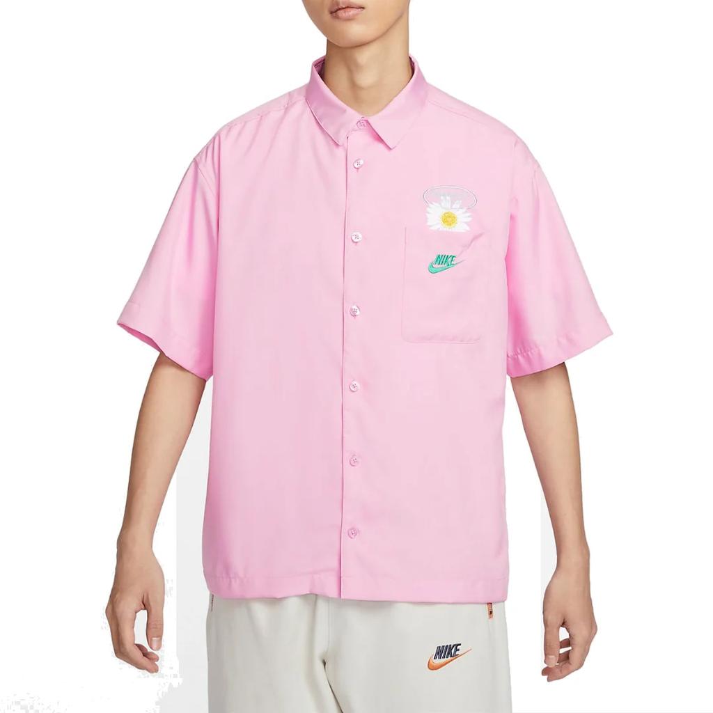Nike Спортивная одежда SS24 Рубашка Мужская Розовая HJ3956-662