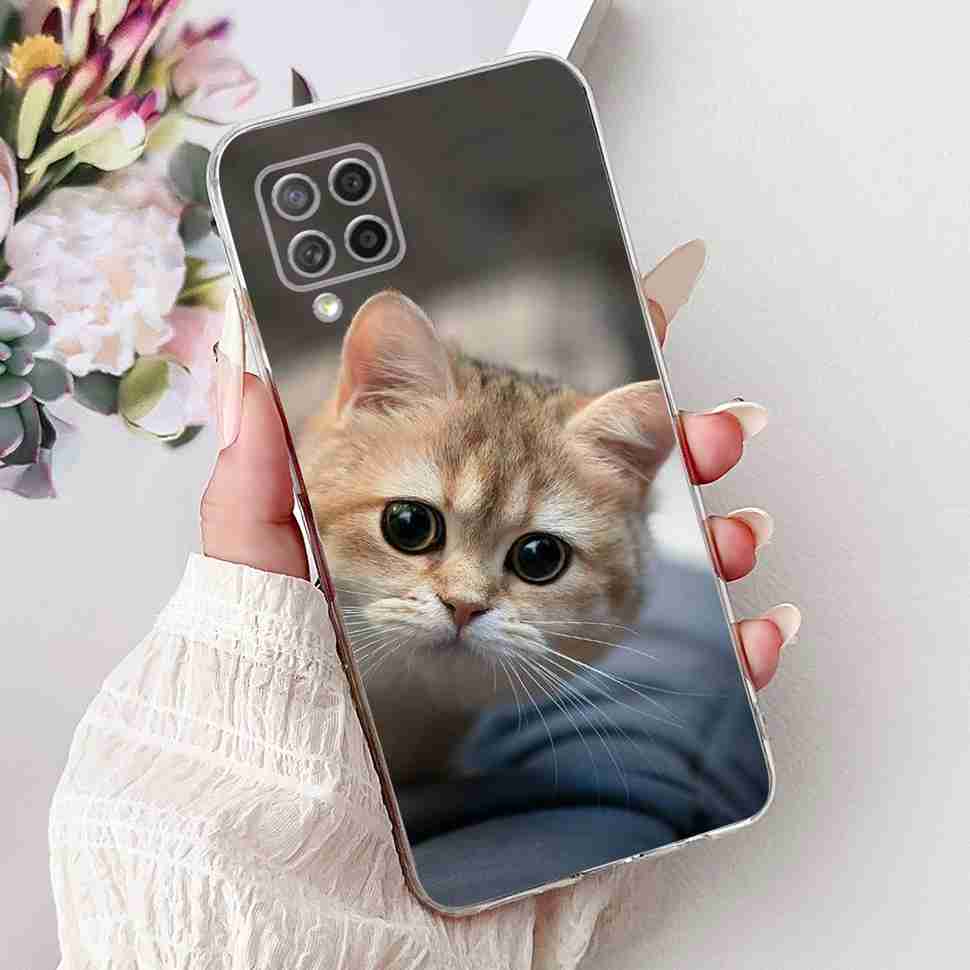 Чехол для Samsung Galaxy A42 5G Популярный узор Цветы Мягкий силикон ТПУ Чехол-бампер для Samsung a42 A42 6.6" SM-A426B Модный корпус