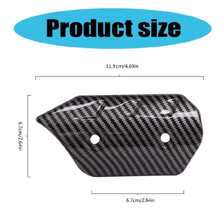 Motorcycle Exhaust Muffler Pipe Heat Shield Cover Heel Guard Anti-scalding Cover Universally for Motocross
