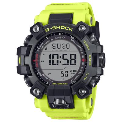 Master of G MUDMAN Solar Powered Triple Sensor Mud Resistant 200m Water Resistant Rescue Yellow G-Shock GW9500MRY-1A9