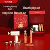 Подарочный набор HEZHENG Joy: Массажный пистолет и утяжеленная скакалка, штекер CN (адаптер в комплекте)