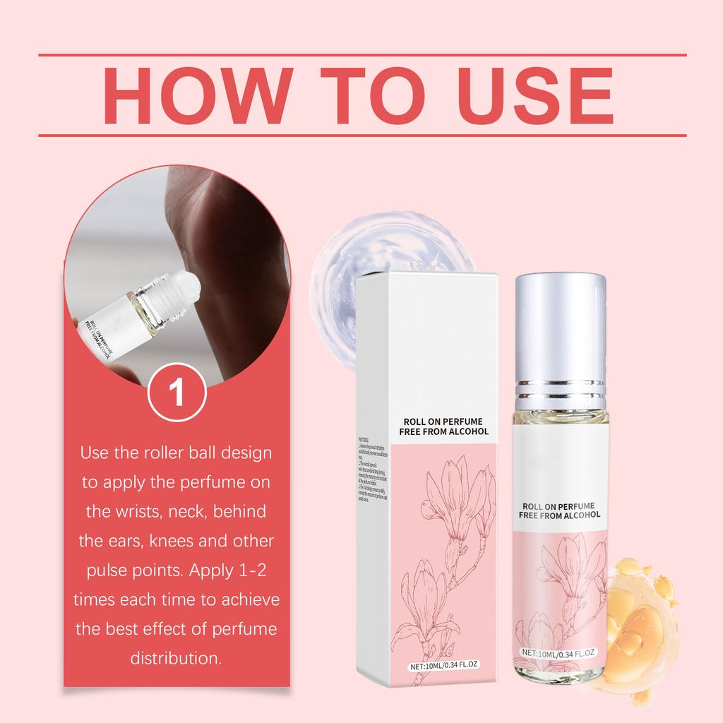 Roll On PerfumePheromone PerfumeEau ToiletteПробуждение глубокого притяженияДлительный и отчетливый ароматBall Design Control Amount10ml