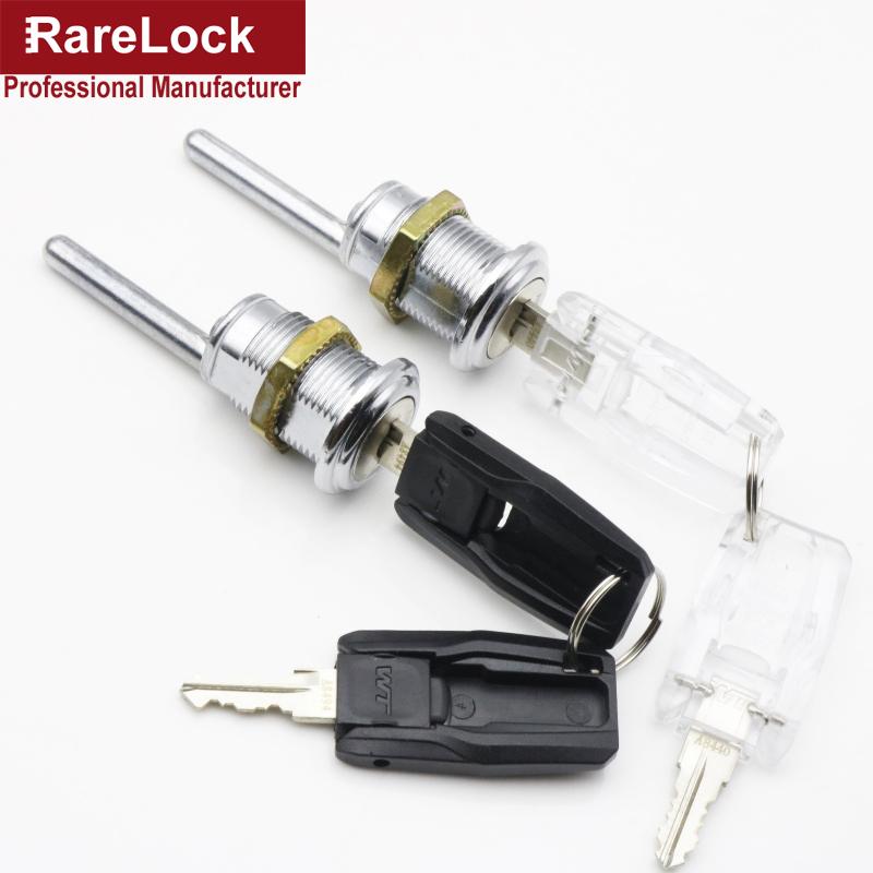 Cabinet Drawer Lock with 2 Keys Keyed Different for Door Mailbox Cabinet Box Furniture Hardware Rarelock MMS352 G1