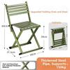 Strong Load-bearing Camping Stool Wear-resistant Patio Seat Portable Folding Chairs  Riding