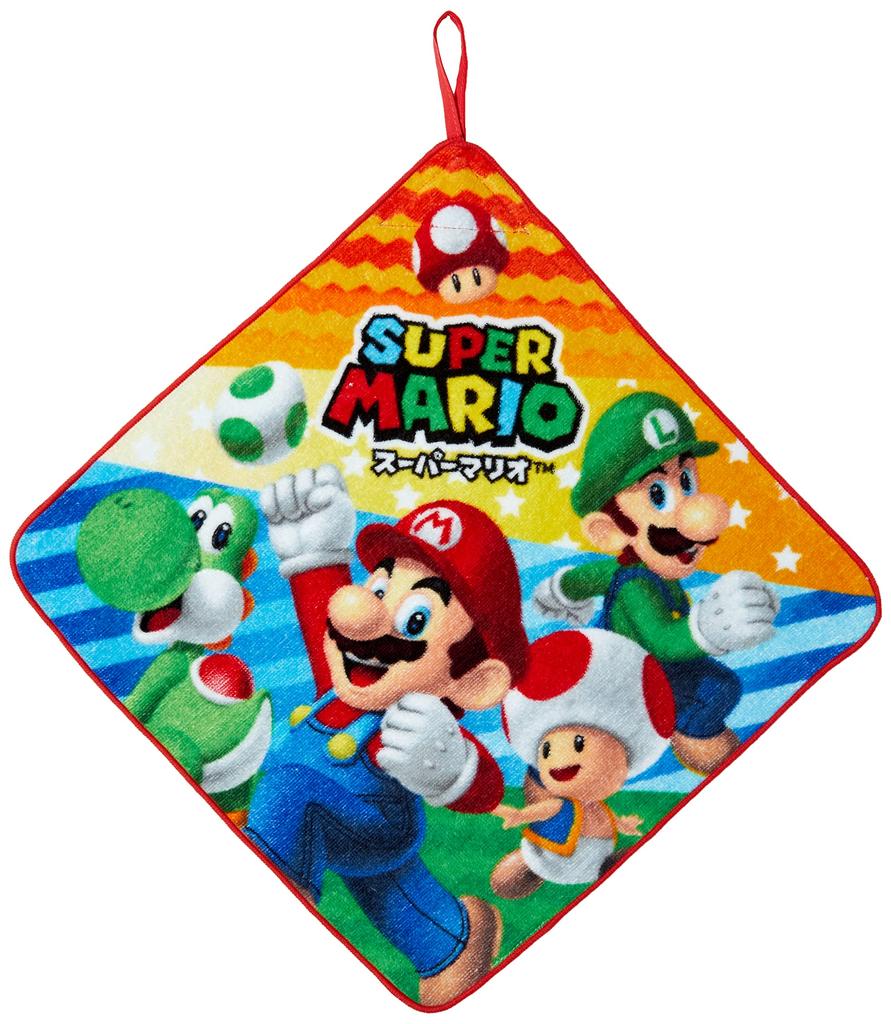 Marushin Loop Towel Mario Action Star Mario Character Back to Goods School Boys 4505001500 - - - School/Preschool - Preschool/Kindergarten/Elementary
