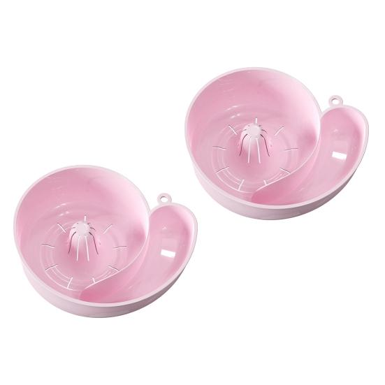 1/2Pcs Drain Basket Snail-Shaped Rotating Vegetable Filter Ergonomic Design Food-Grade Basket Kitchen Accessory