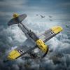 630PCS Messerschmitt Bf 109 Fighter Jet Building Blocks Single Seat Propeller Fighter Model Bricks Desktop Ornament DIY Toy Gift