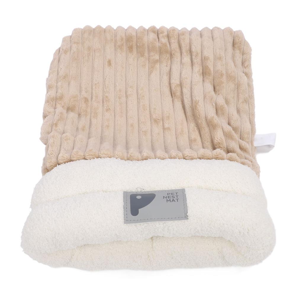 Washable Cat Sleeping Bag Removable Pet Sleeping Sack Comfortable Dog Sleeping Pad for Cats