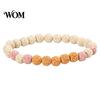 Casual Travel Outfit Accessory Obsidian Stone Bracelet for Men Women, Colorful Rock Beads Exquisite Gift Her Him Stackable Stretch Bracelet,