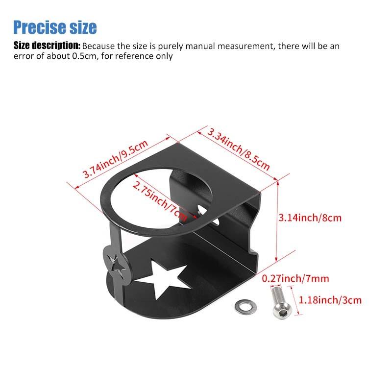 Металлический многофункциональный держатель для стакана воды, кронштейн, стойка, опора для Suzuki Jimny 2019 Up, аксессуары для интерьера